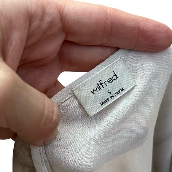 Aritzia Wilfred Tie Dye Slip Dress XS/S Midi Length Straight Fit Minimalist READ - Picture 7 of 9